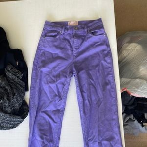 Revice purple jeans